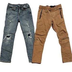 Bundle of two Boys pants Size 8